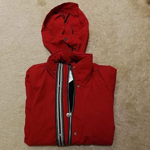 LADIES GOLFINO VERSATILE RED JACKET SIZE 10 - Picture 15 of 16
